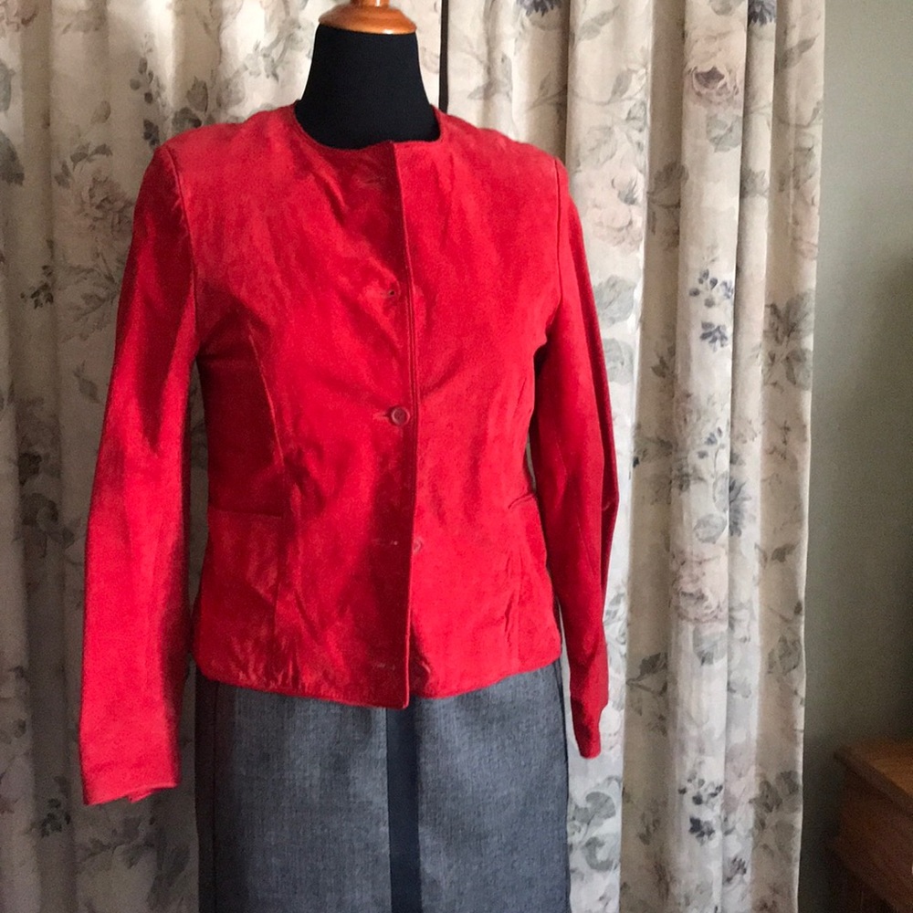 Red Suede Jacket - image 3